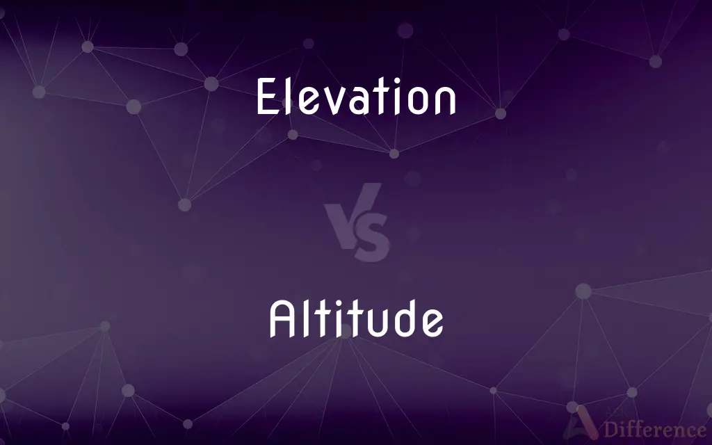 Elevation vs. Altitude — What's the Difference?