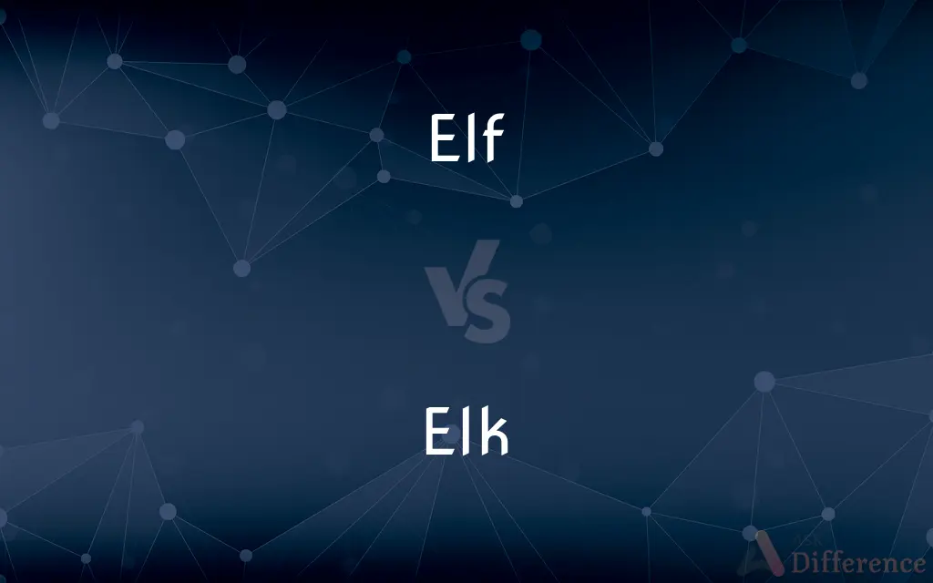 Elf vs. Elk — What's the Difference?