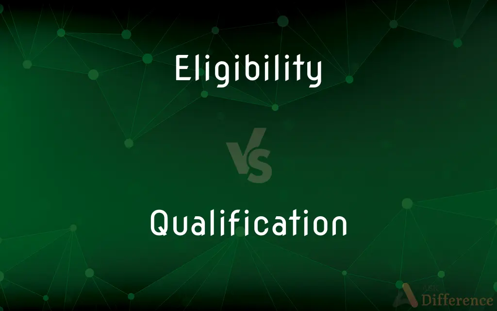 Eligibility vs. Qualification — What's the Difference?