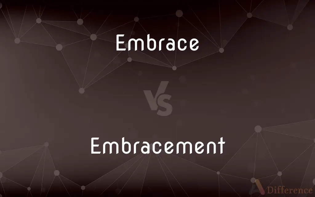 Embrace vs. Embracement — Which is Correct Spelling?