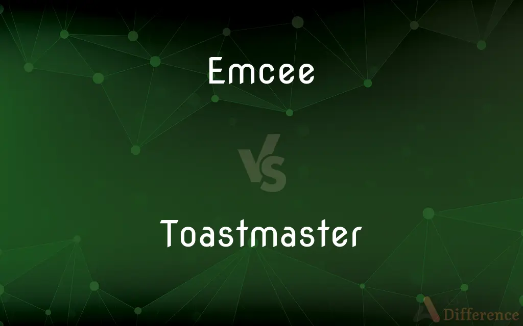 Emcee vs. Toastmaster — What's the Difference?