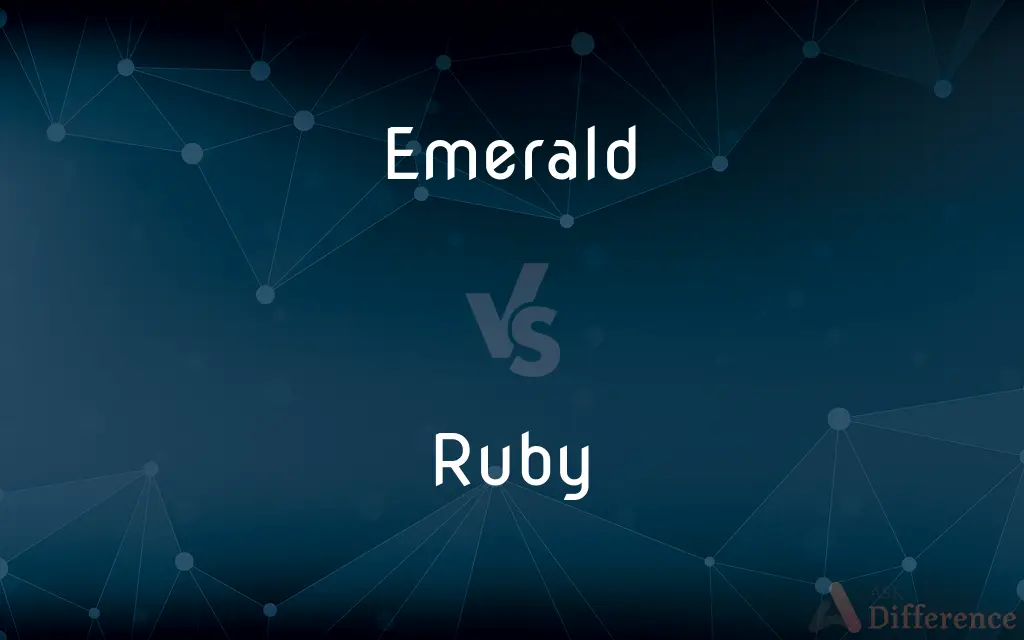 Emerald vs. Ruby — What's the Difference?