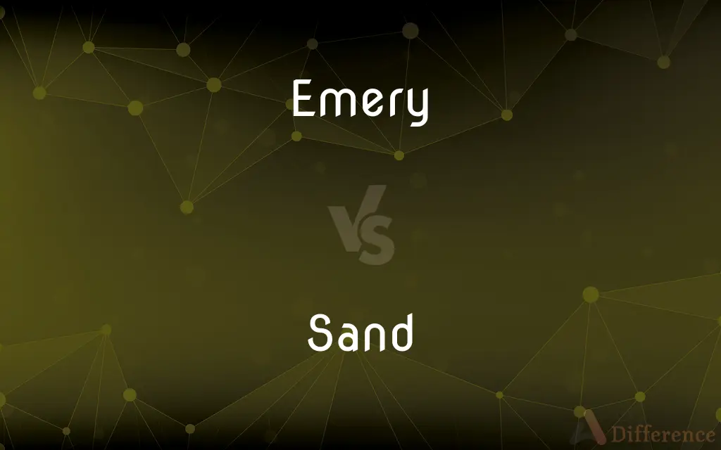 Emery vs. Sand — What's the Difference?