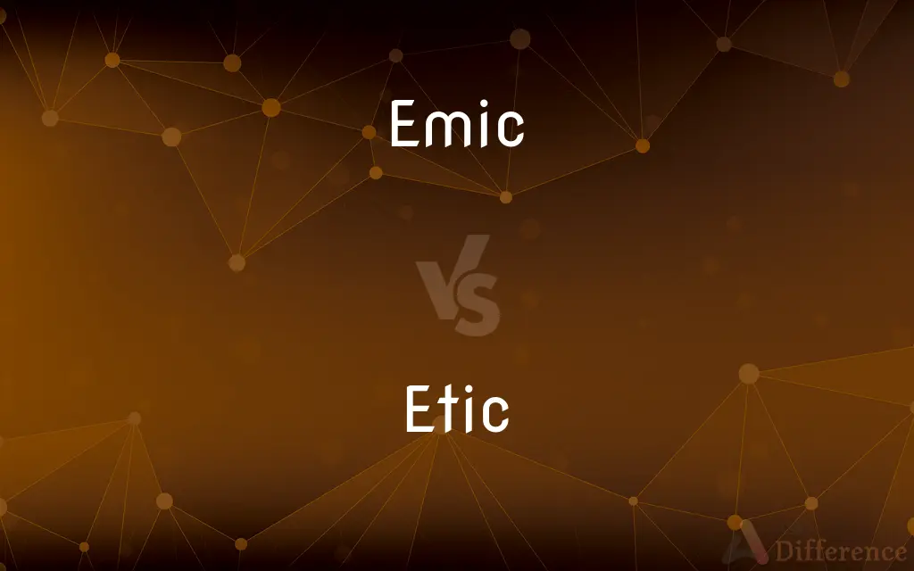 Emic vs. Etic — What's the Difference?