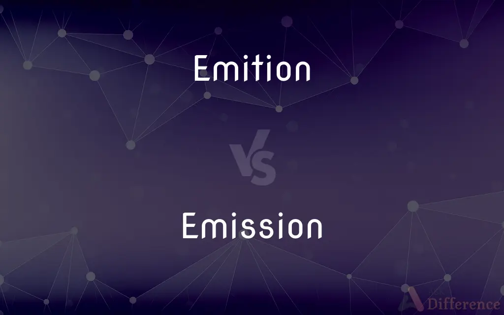 Emition vs. Emission — Which is Correct Spelling?