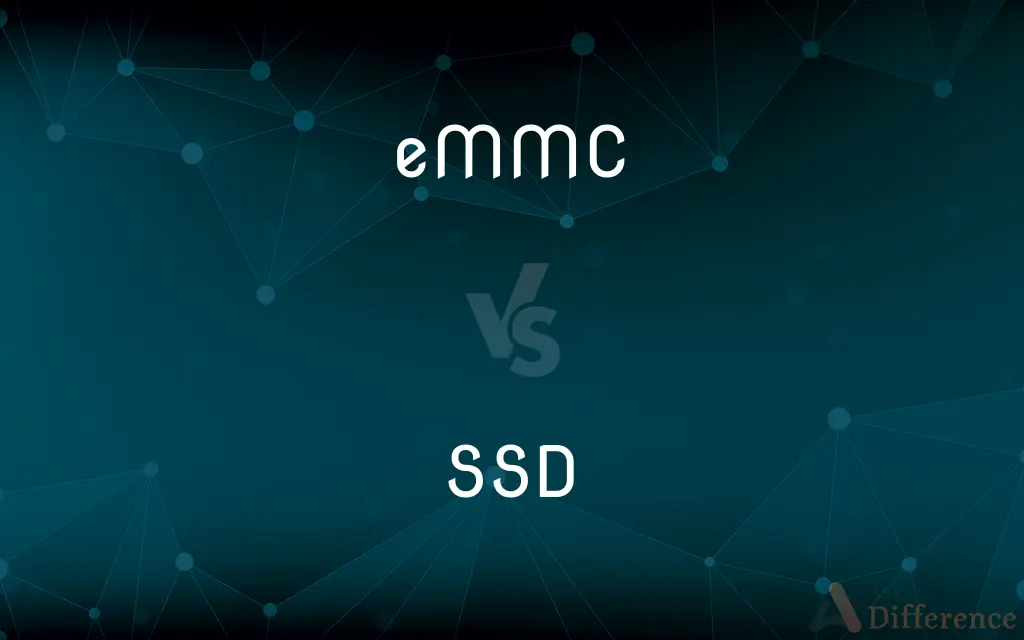eMMC vs. SSD — What's the Difference?