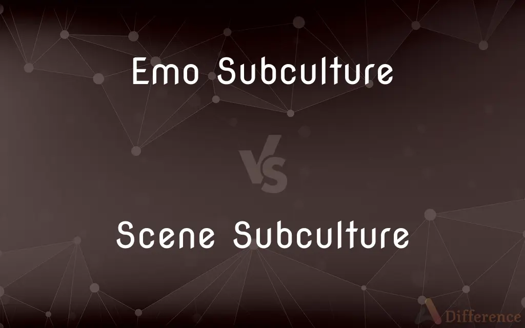 Emo Subculture vs. Scene Subculture — What's the Difference?