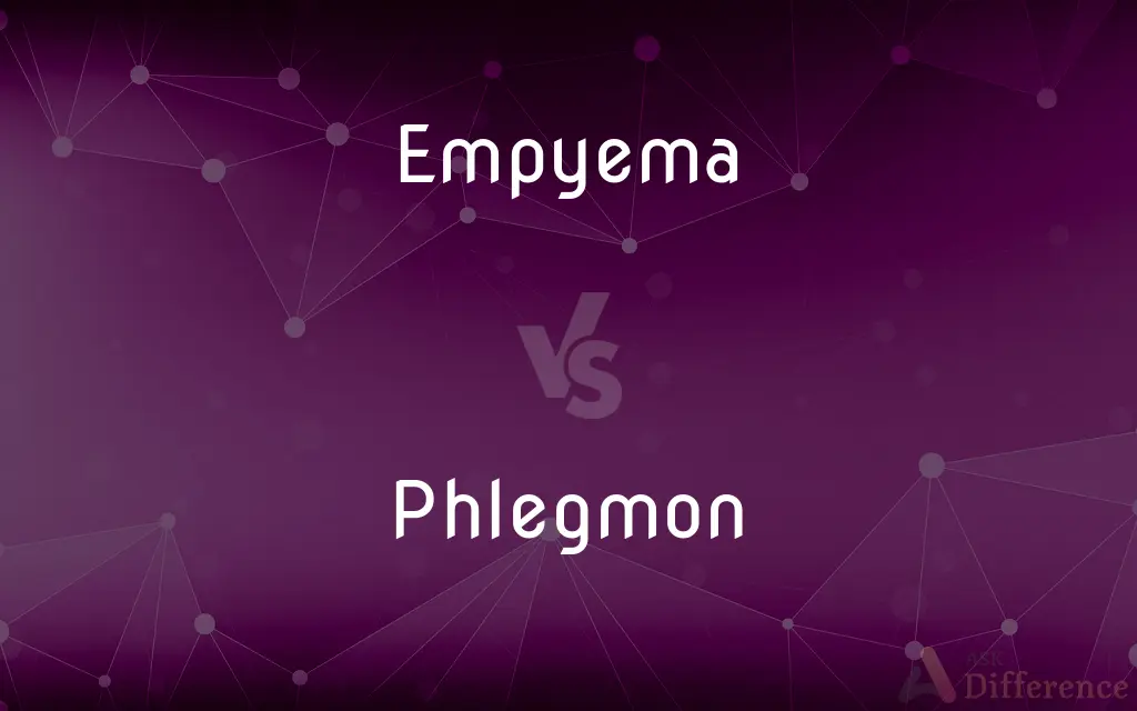 Empyema vs. Phlegmon — What's the Difference?