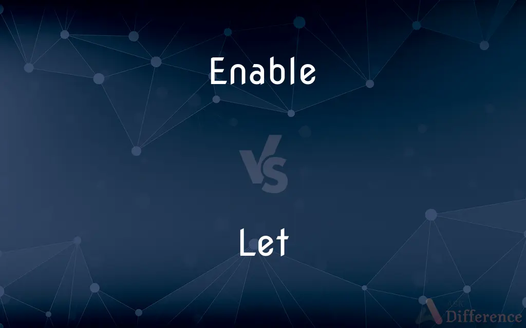 Enable vs. Let — What's the Difference?