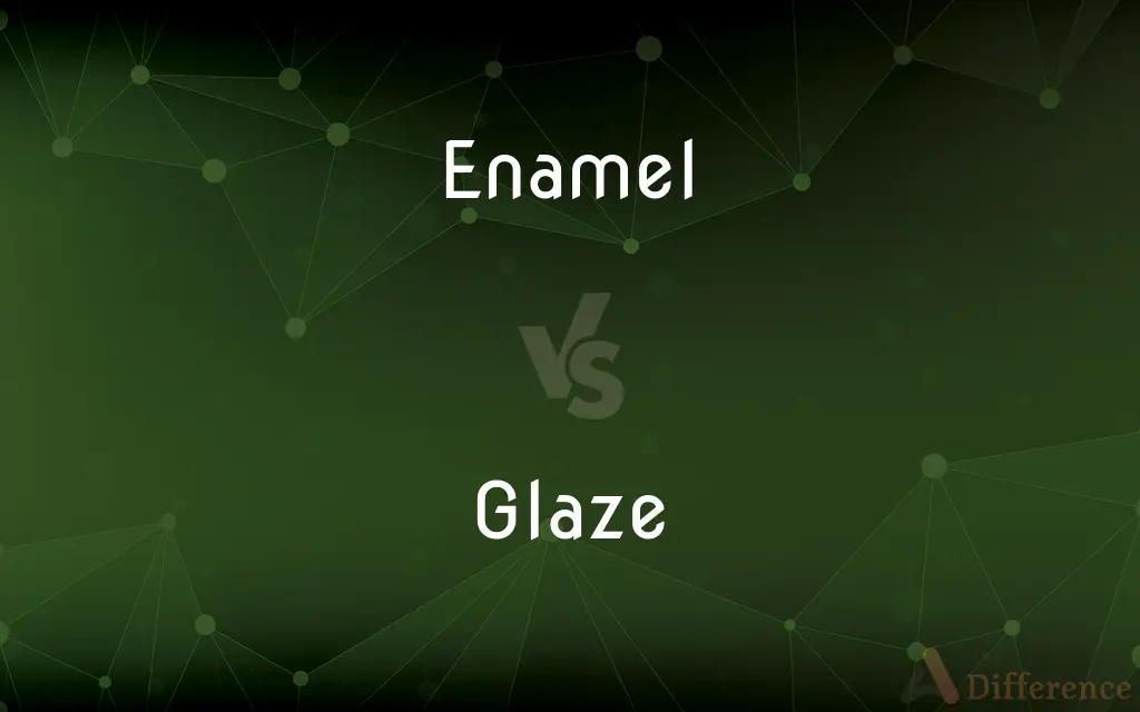 Enamel vs. Glaze — What's the Difference?