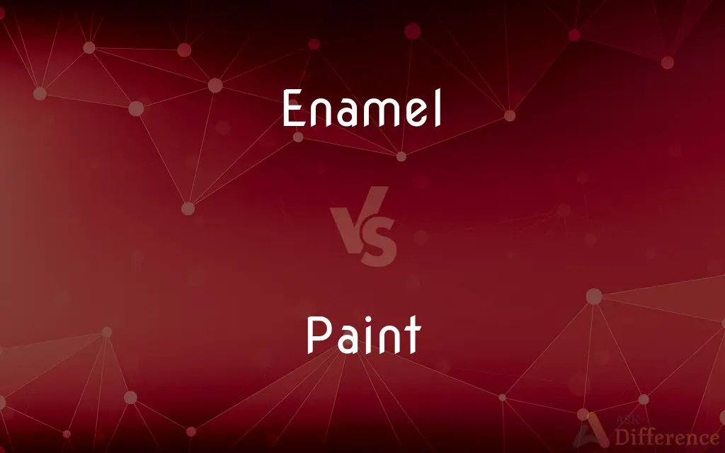 Enamel vs. Paint — What's the Difference?