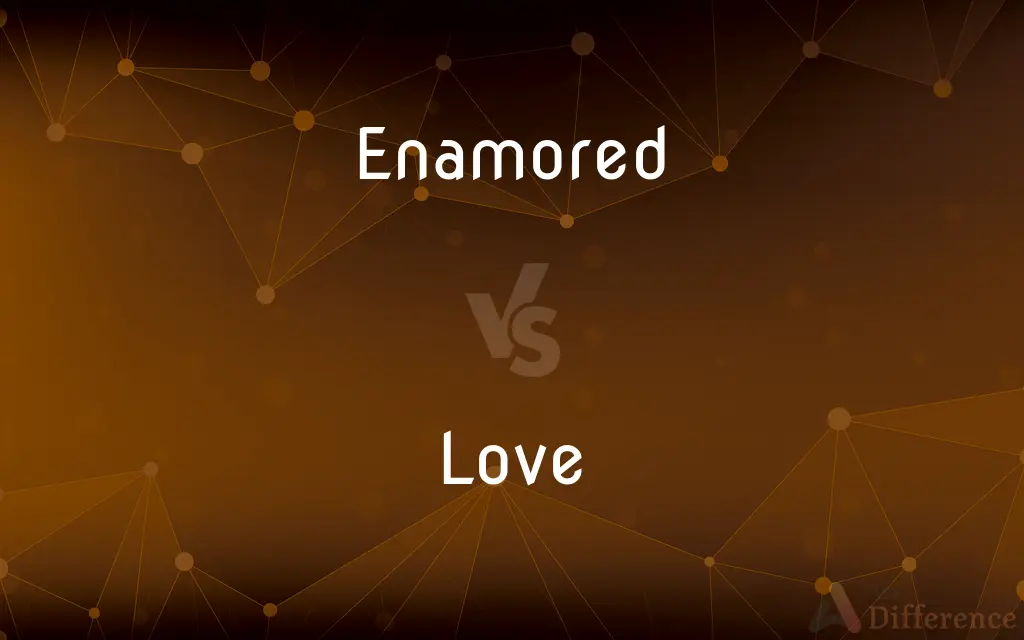 Enamored vs. Love — What's the Difference?