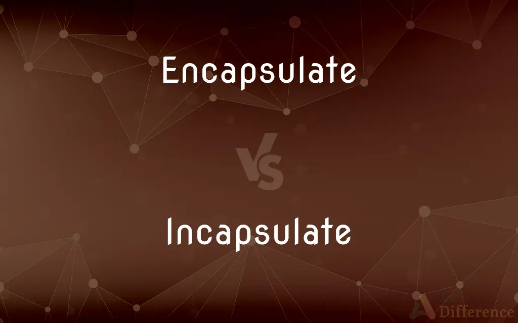 Encapsulate vs. Incapsulate — Which is Correct Spelling?