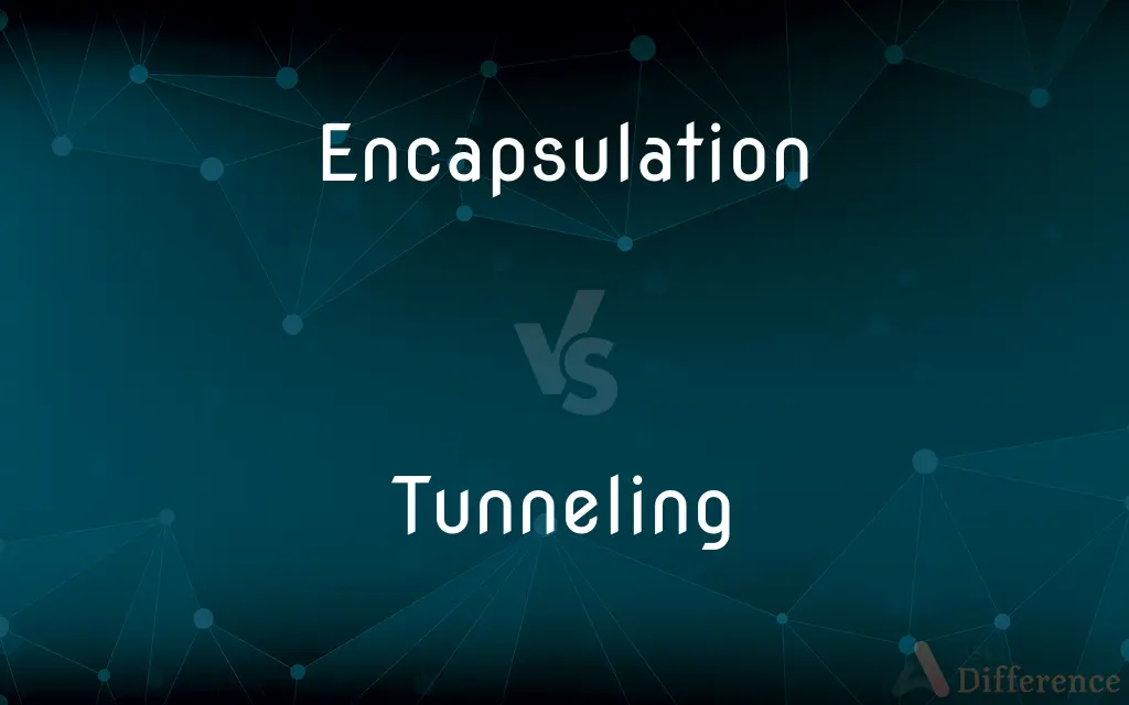 Encapsulation vs. Tunneling — What's the Difference?