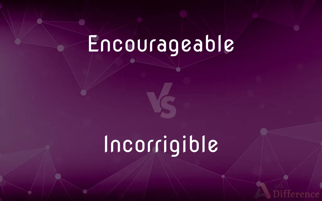 Encourageable vs. Incorrigible — Which is Correct Spelling?