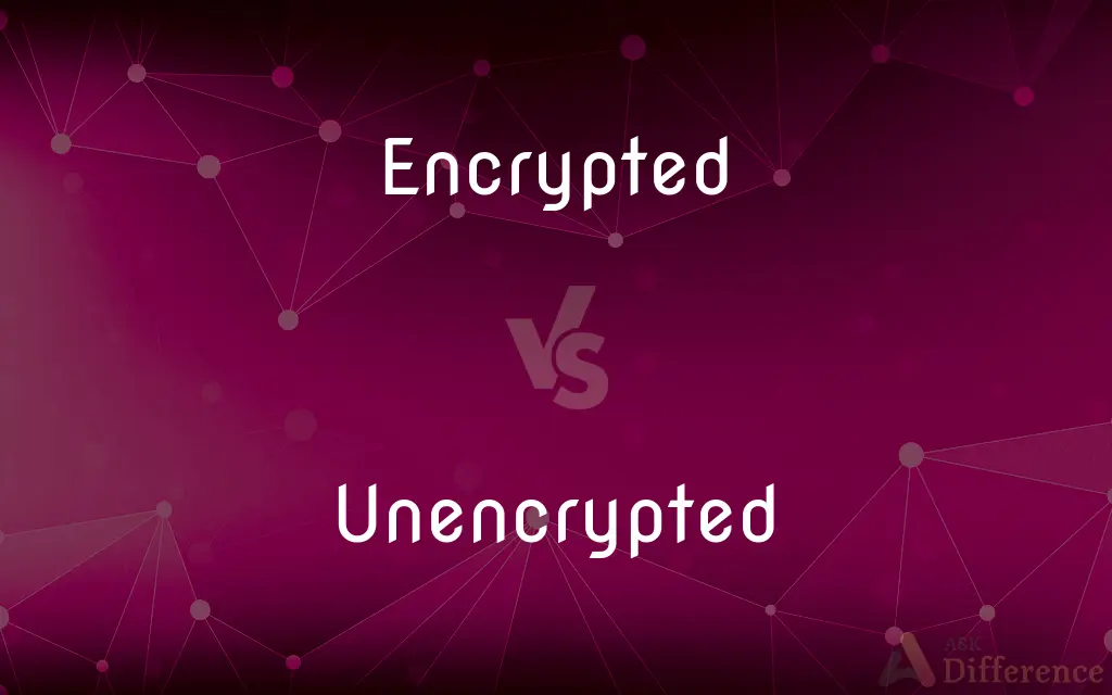 Encrypted vs. Unencrypted — What's the Difference?