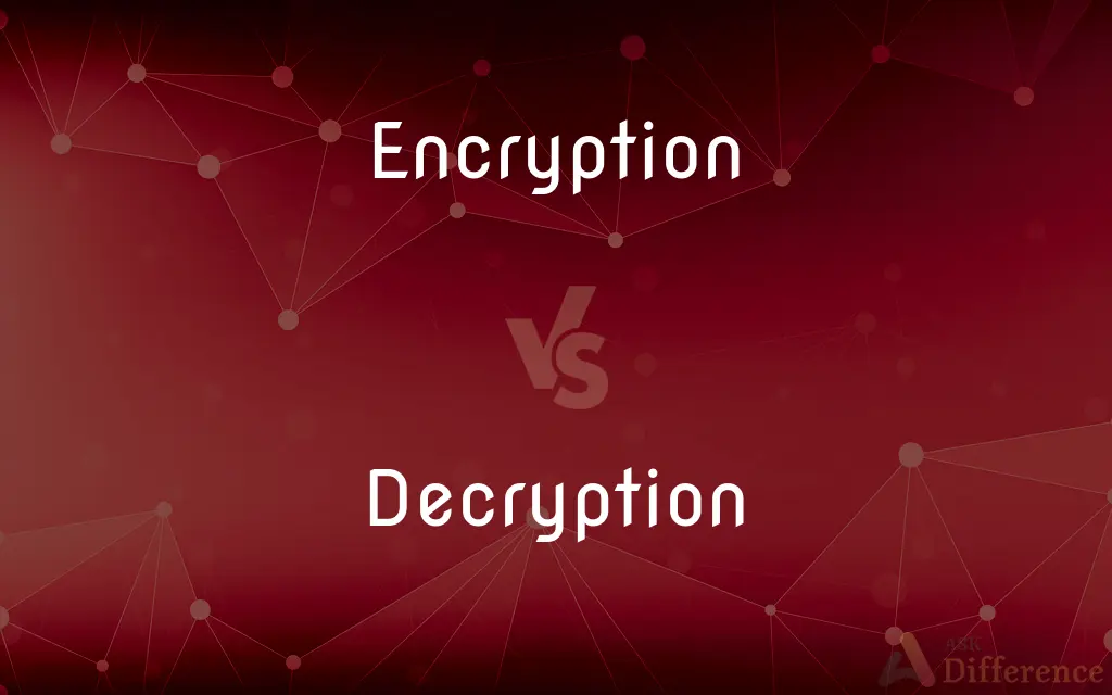Encryption vs. Decryption — What's the Difference?