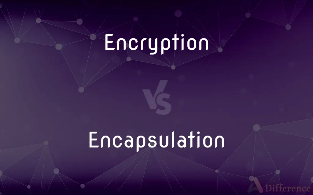 Encryption vs. Encapsulation — What's the Difference?