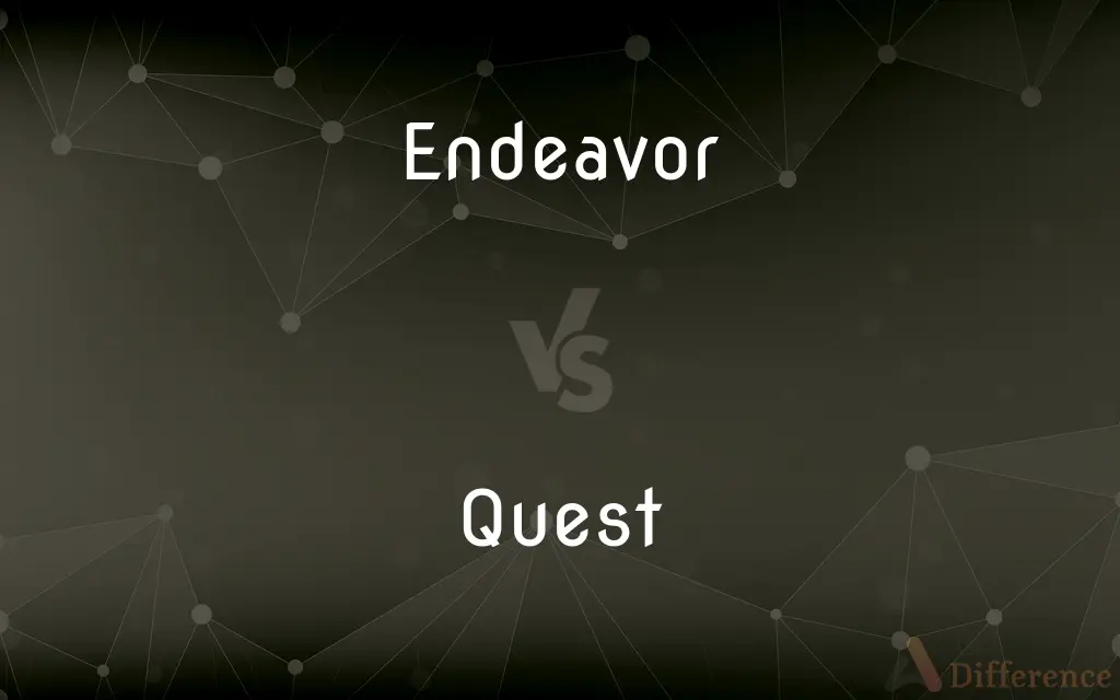 Endeavor vs. Quest — What's the Difference?