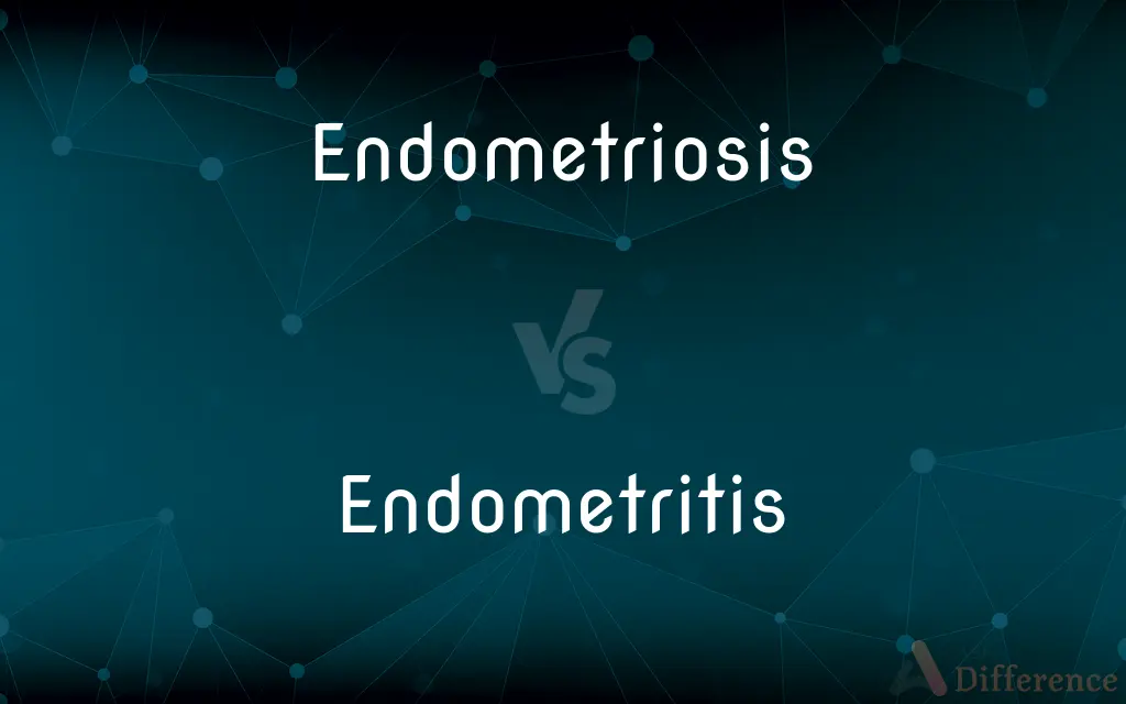 Endometriosis vs. Endometritis — What's the Difference?