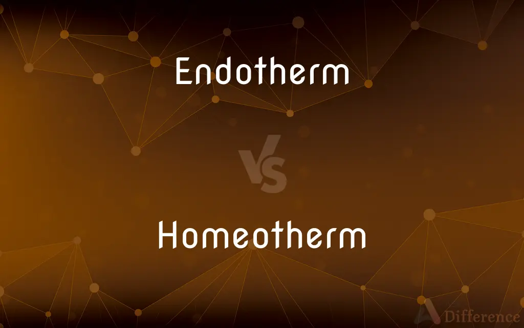 Endotherm vs. Homeotherm — What's the Difference?