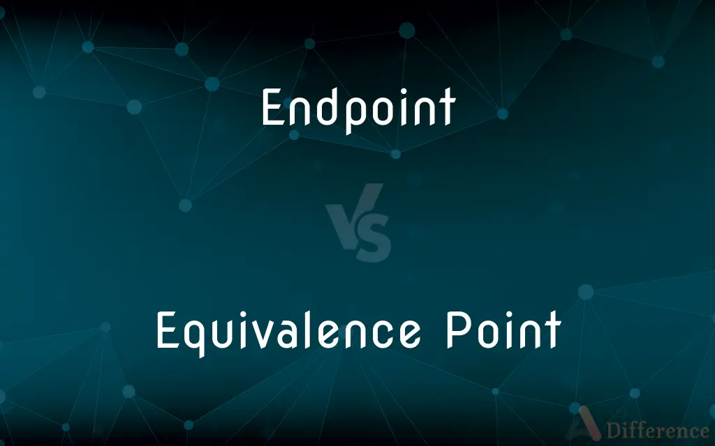 Endpoint vs. Equivalence Point — What's the Difference?
