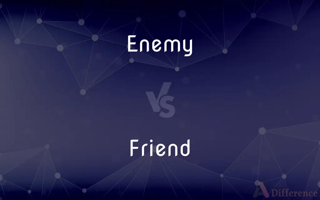 Enemy vs. Friend — What's the Difference?