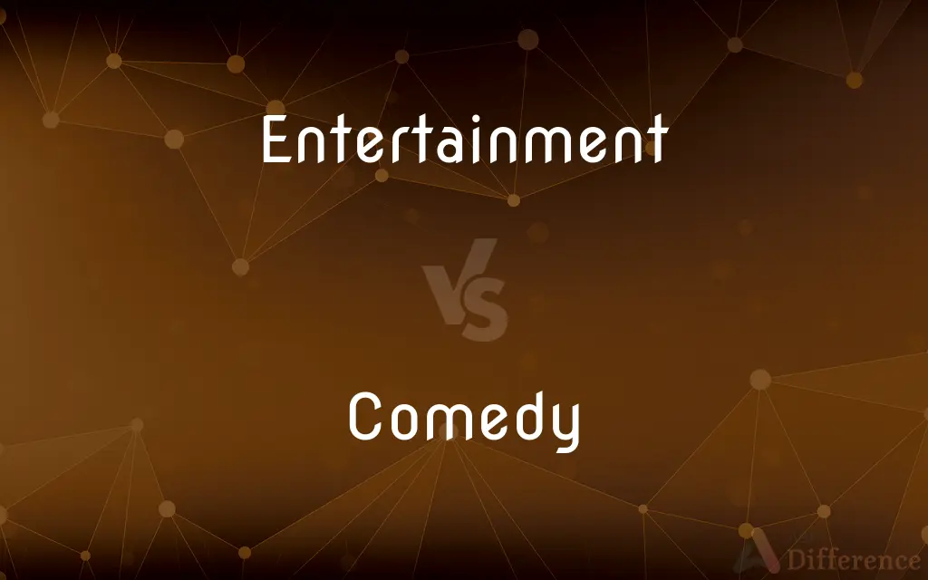 Entertainment vs. Comedy — What's the Difference?