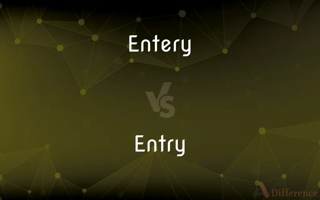 Entery vs. Entry — Which is Correct Spelling?