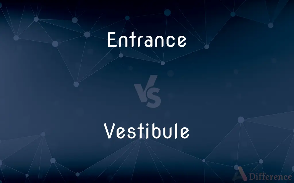 Entrance vs. Vestibule — What's the Difference?