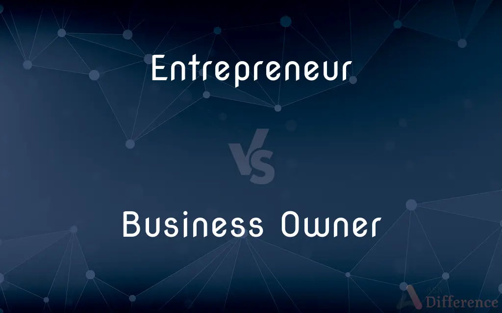 Entrepreneur vs. Business Owner — What's the Difference?