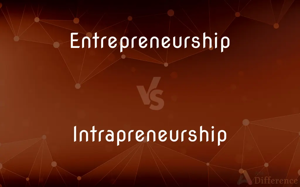 Entrepreneurship vs. Intrapreneurship — What's the Difference?