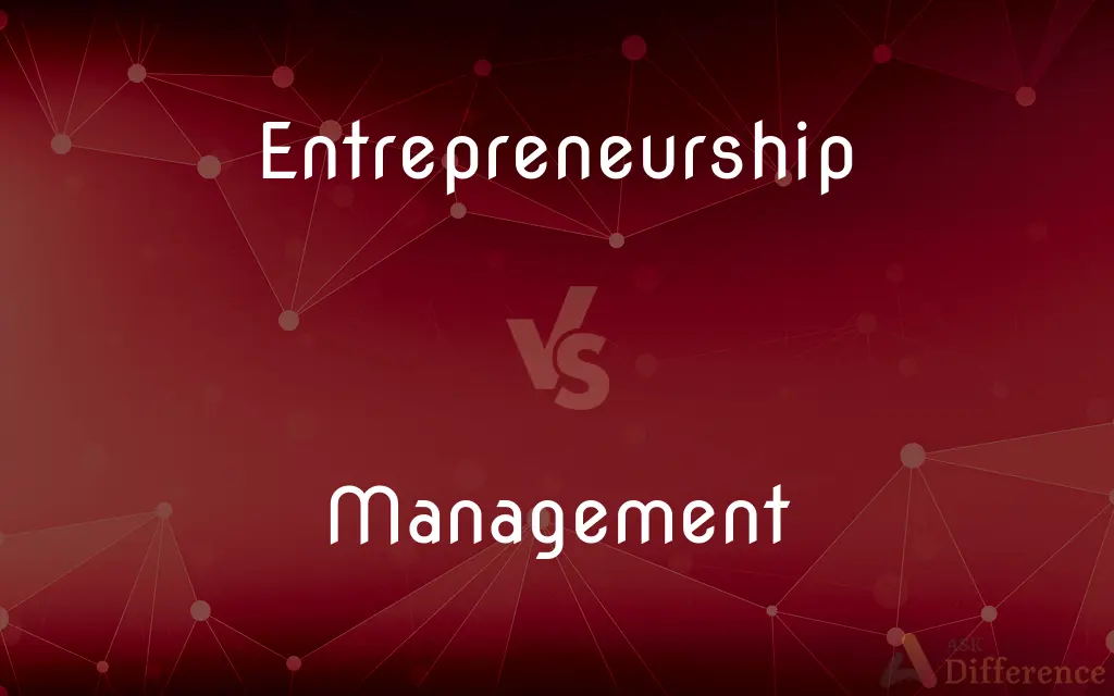 Entrepreneurship vs. Management — What's the Difference?
