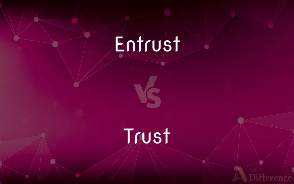 Entrust vs. Trust — What's the Difference?
