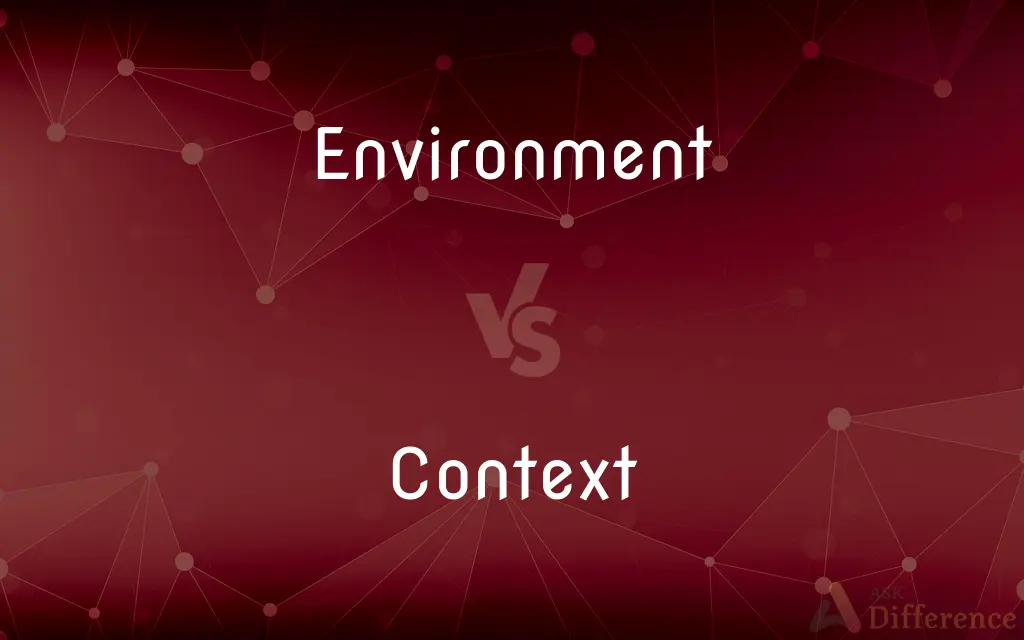 Environment vs. Context — What's the Difference?