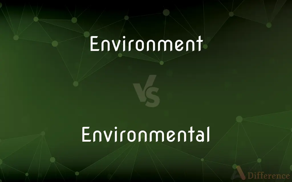 Environment vs. Environmental — What's the Difference?