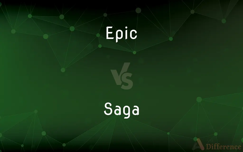 Epic vs. Saga — What's the Difference?