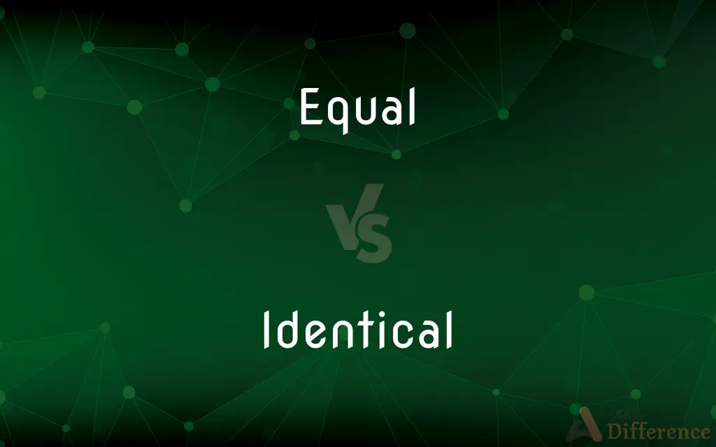Equal vs. Identical — What's the Difference?