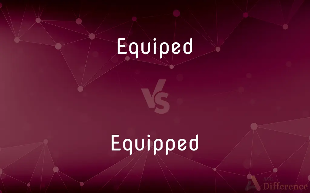 Equiped vs. Equipped — Which is Correct Spelling?