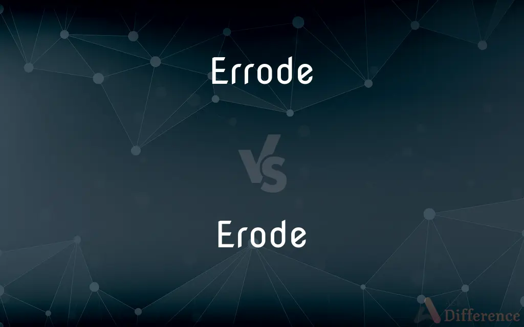 Errode vs. Erode — Which is Correct Spelling?
