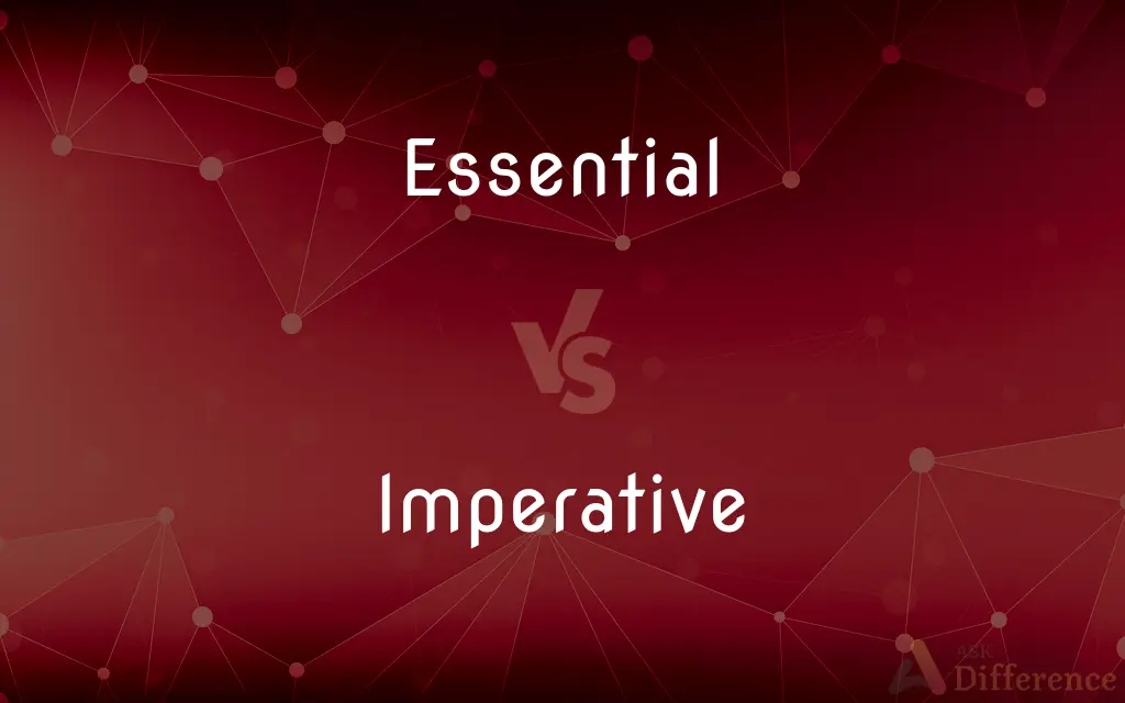 Essential vs. Imperative — What's the Difference?