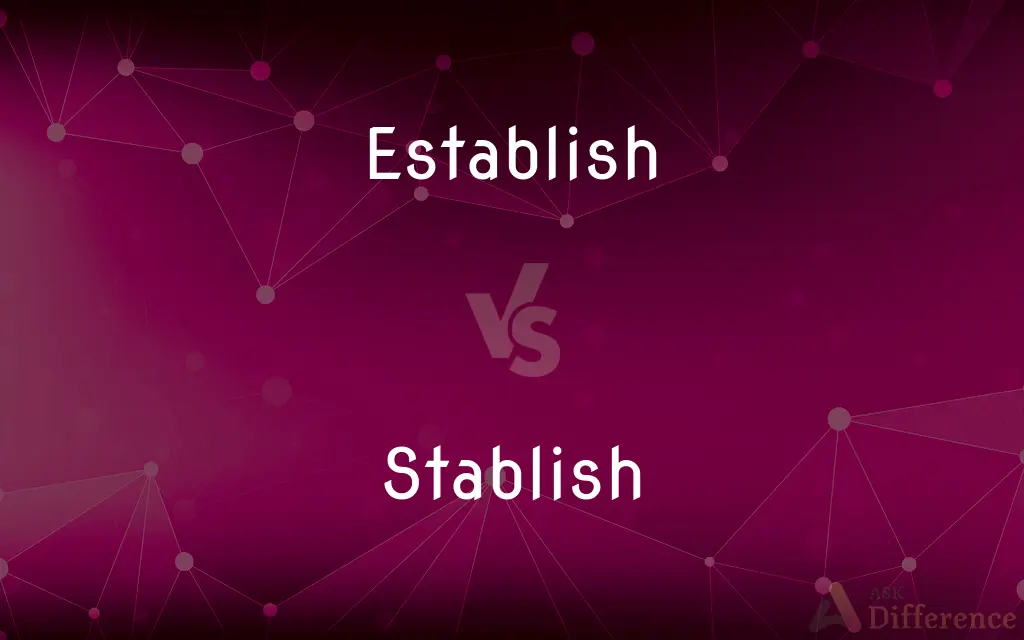 Establish vs. Stablish — Which is Correct Spelling?