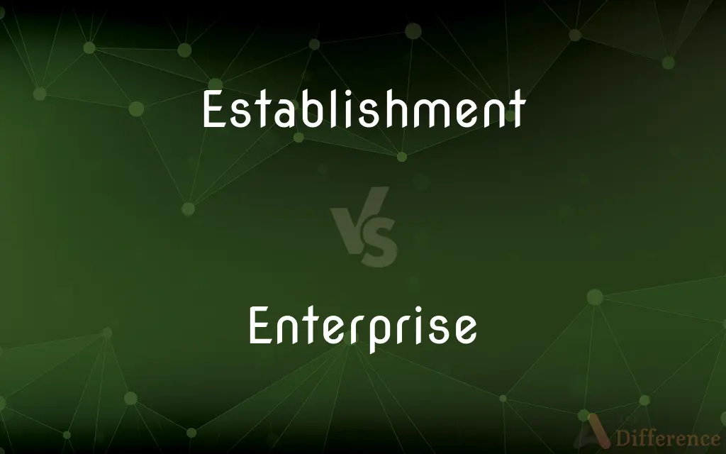 Establishment vs. Enterprise — What's the Difference?