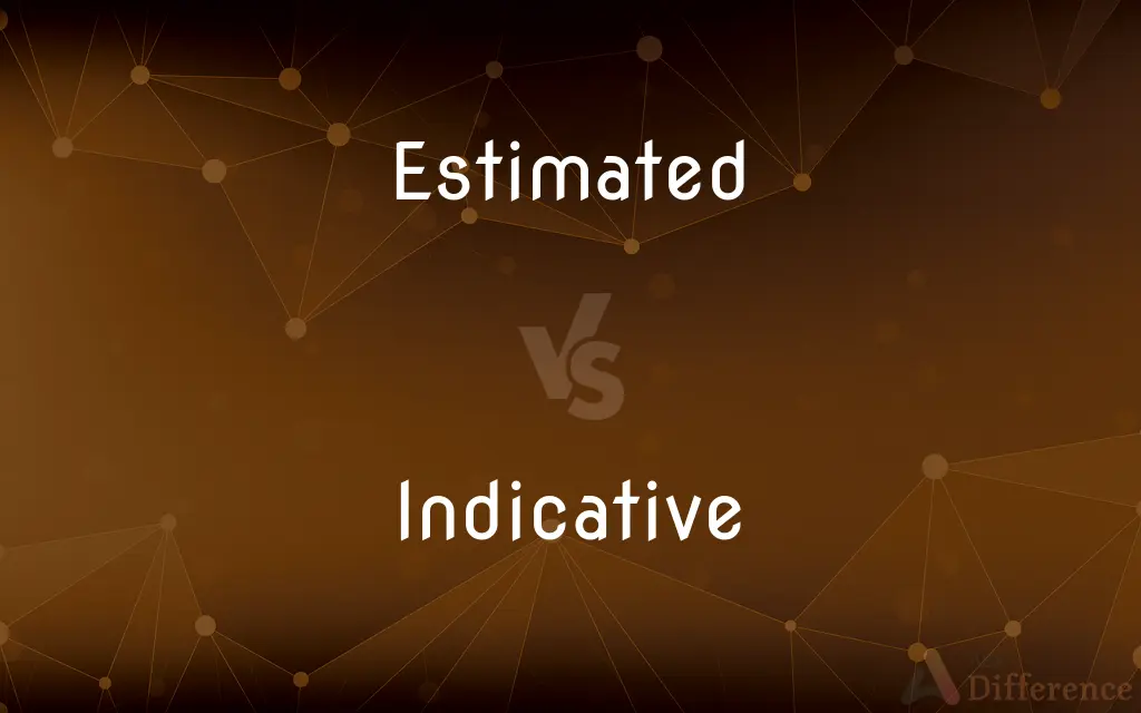Estimated vs. Indicative — What's the Difference?