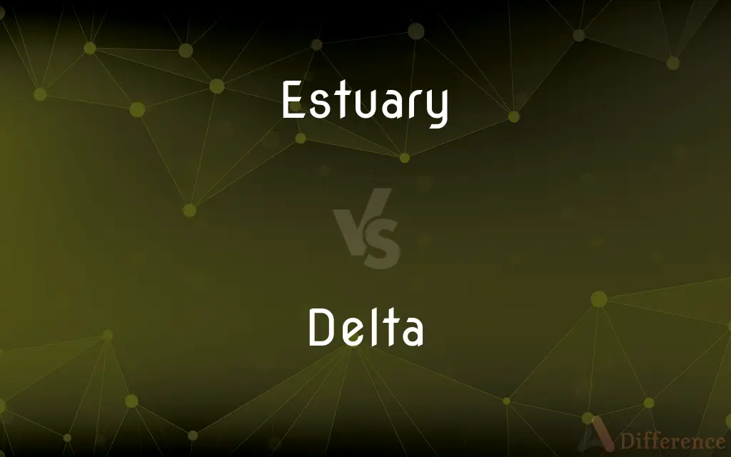 Estuary vs. Delta — What's the Difference?