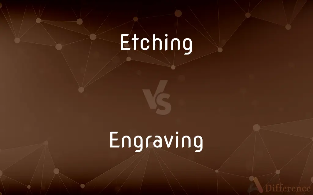 Etching vs. Engraving — What's the Difference?