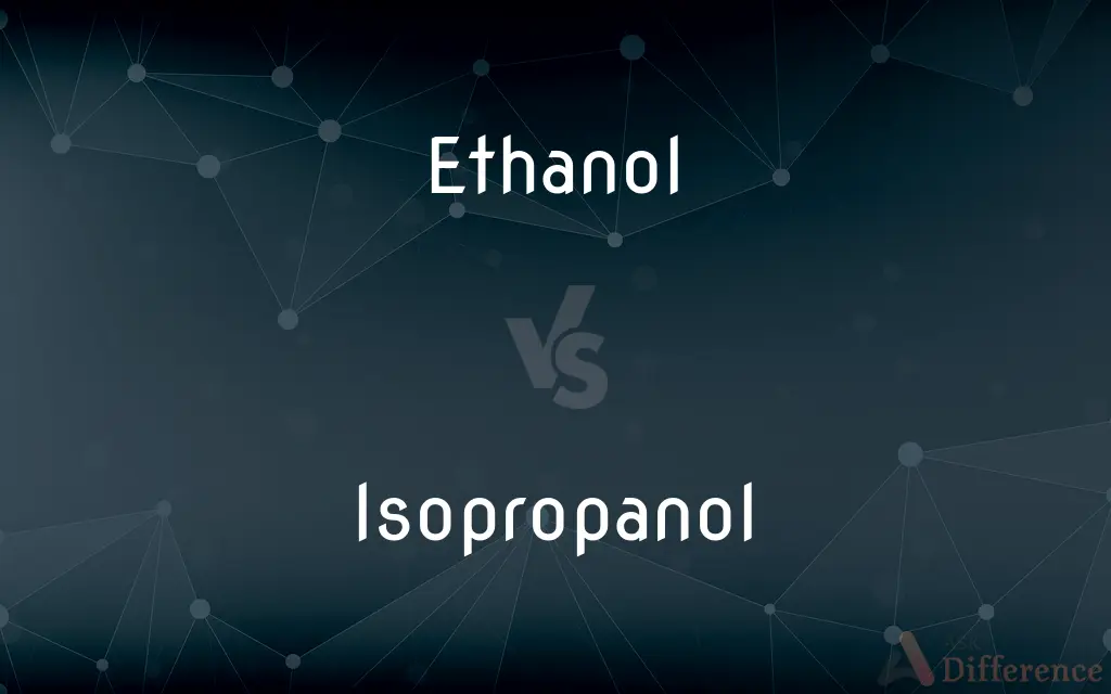 Ethanol vs. Isopropanol — What's the Difference?