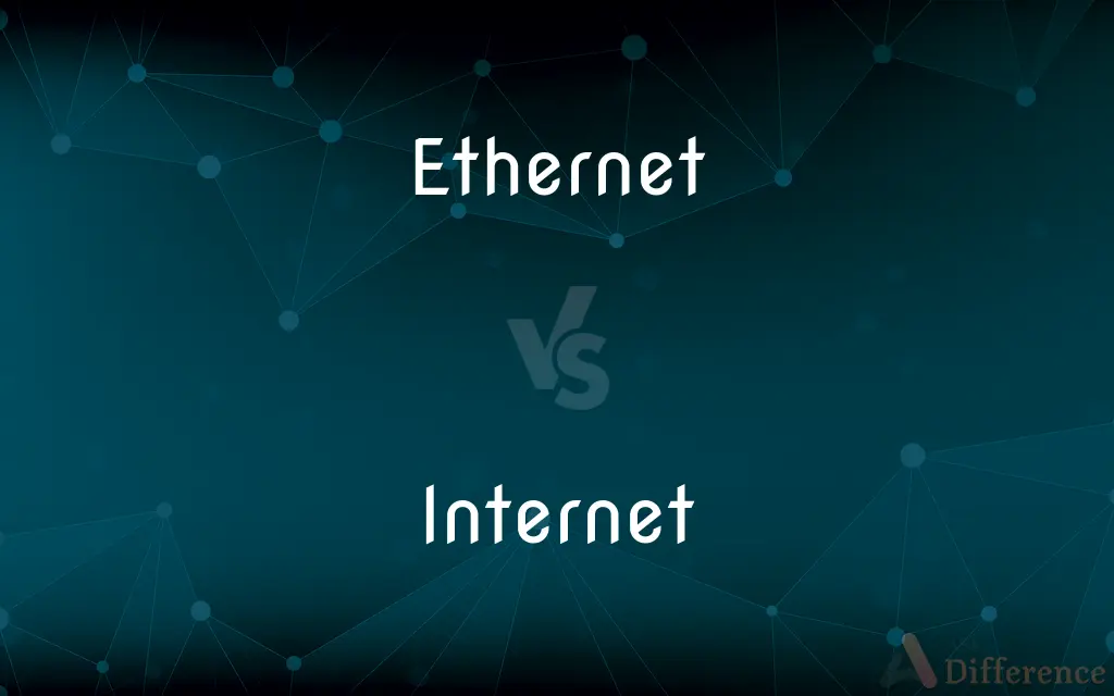 Ethernet vs. Internet — What's the Difference?