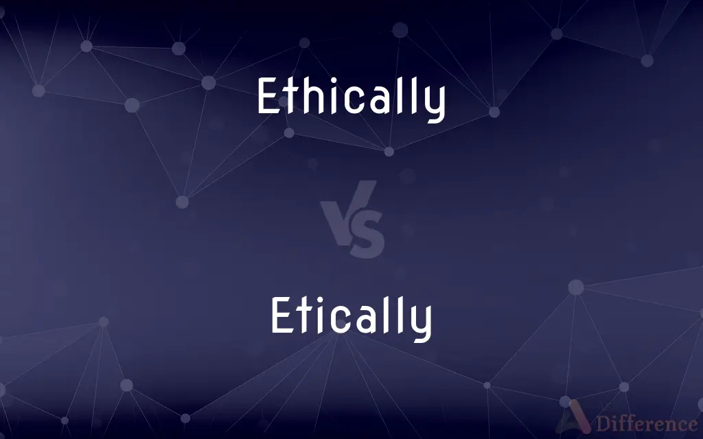 Ethically vs. Etically — What's the Difference?