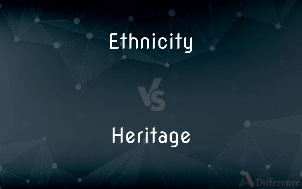 Ethnicity vs. Heritage — What's the Difference?